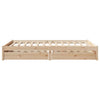 Sengeramme uten madrass 120x190 cm heltre furu