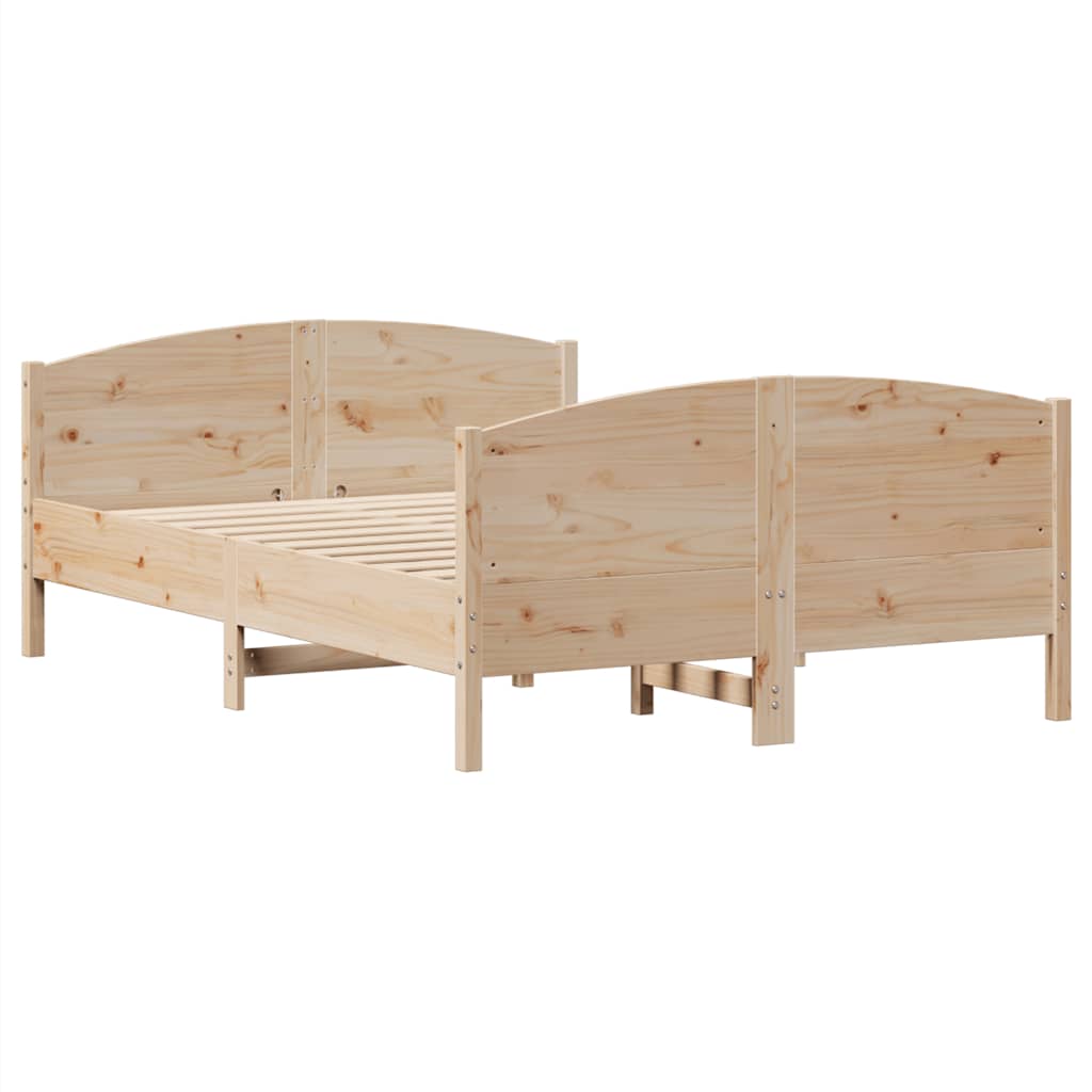 Sengeramme uten madrass 120x190 cm heltre furu