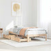 Sengeramme med skuffer 90x190 cm heltre furu