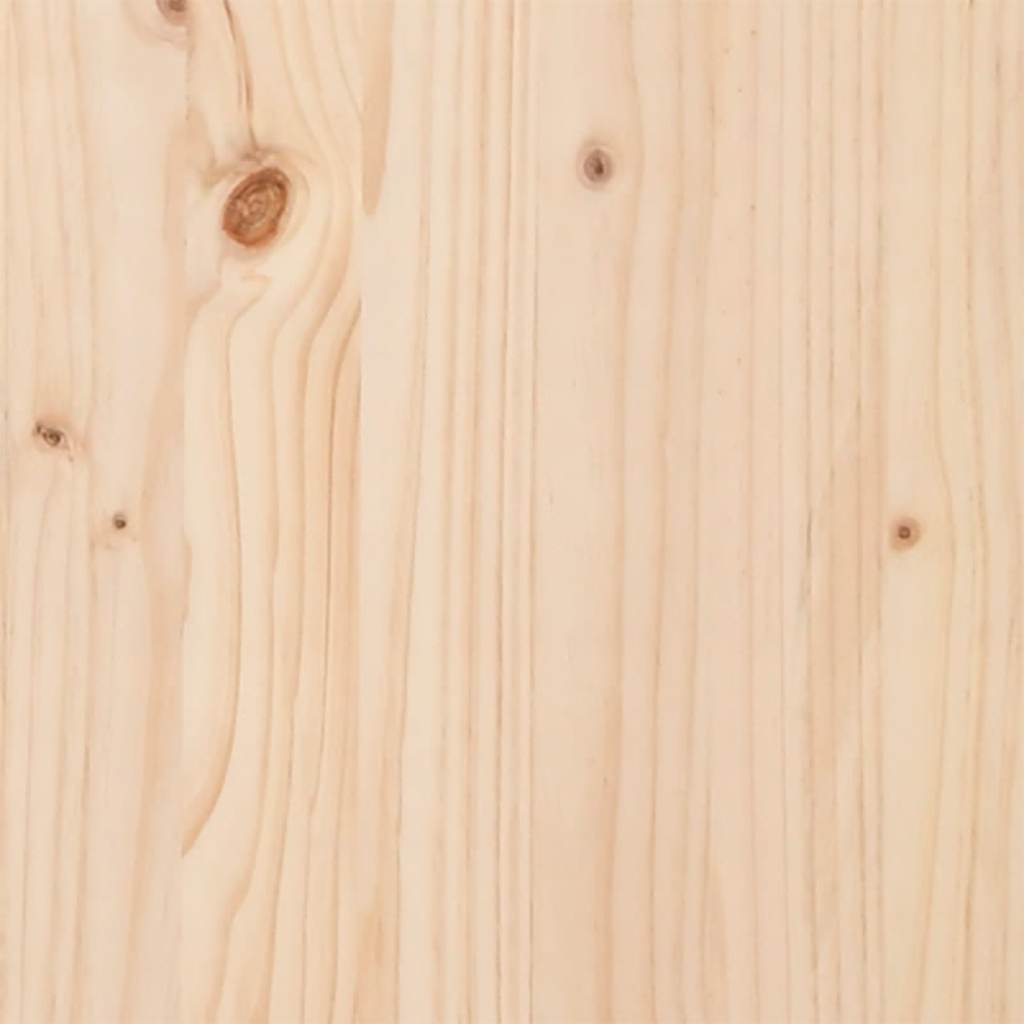 Sengeramme med skuffer 75x190 cm heltre furu