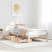 Sengeramme med skuffer 90x190 cm heltre furu