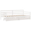 Dagseng med skuffer 80x200 cm heltre furu