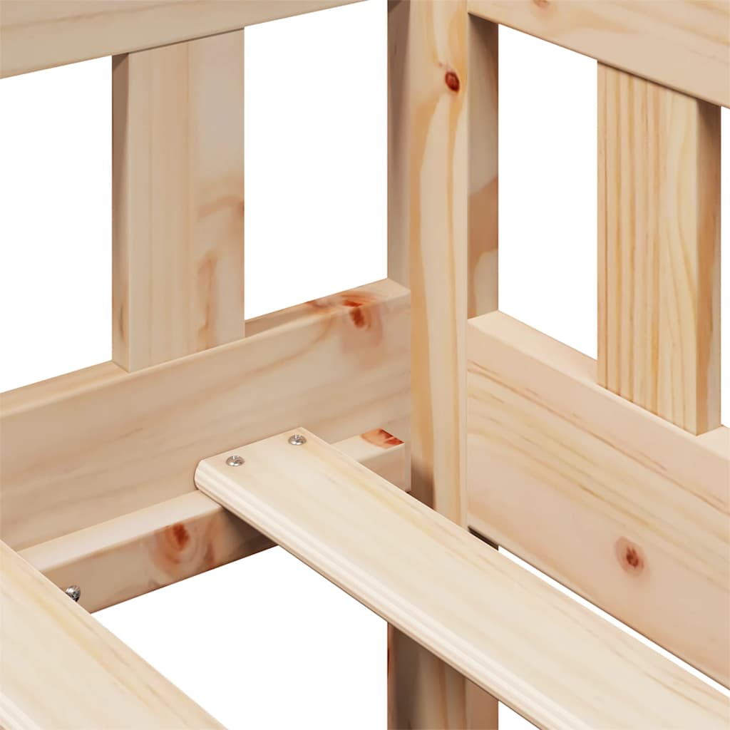 Dagseng med skuffer 90x200 cm heltre furu