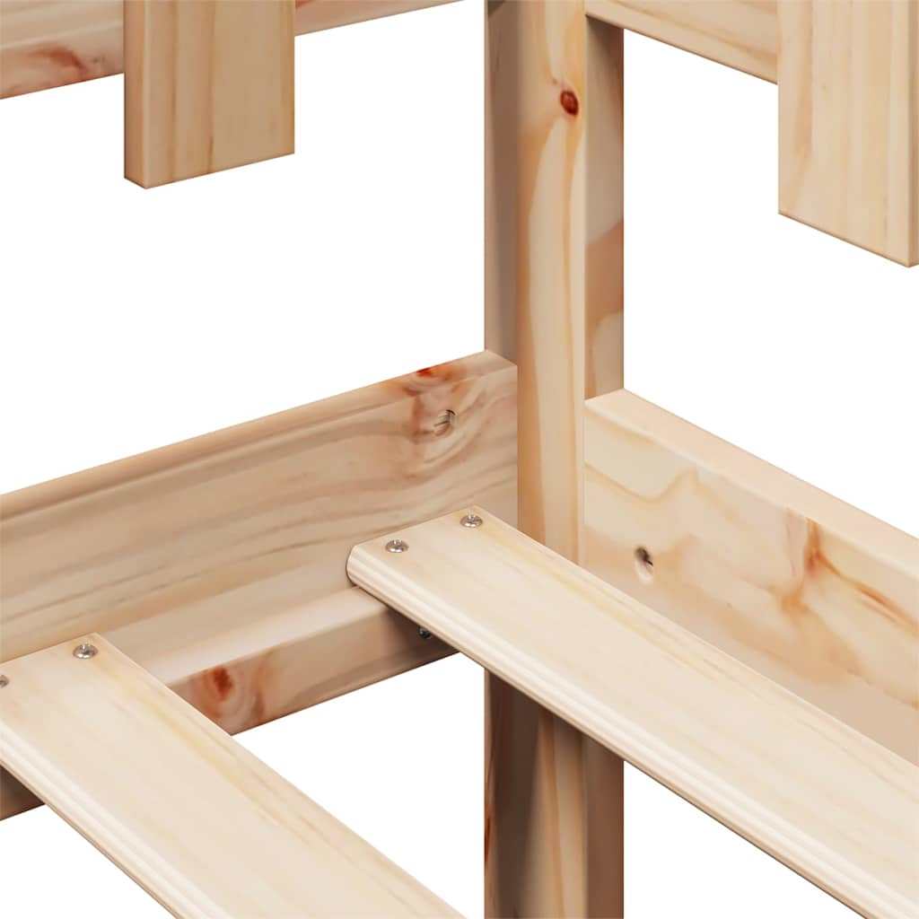 Dagseng med skuffer 80x200 cm heltre furu