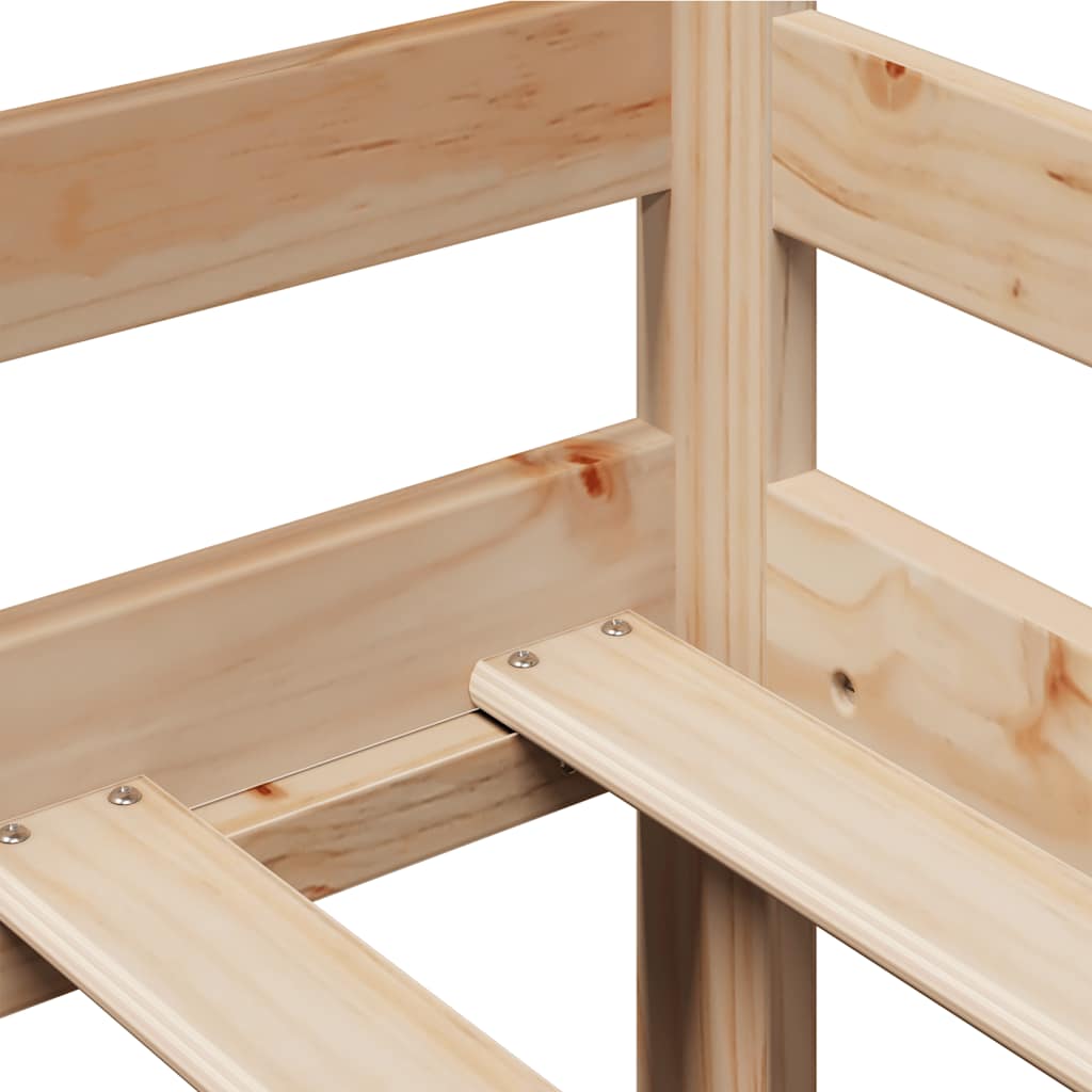 Dagseng med skuffer 90x190 cm heltre furu