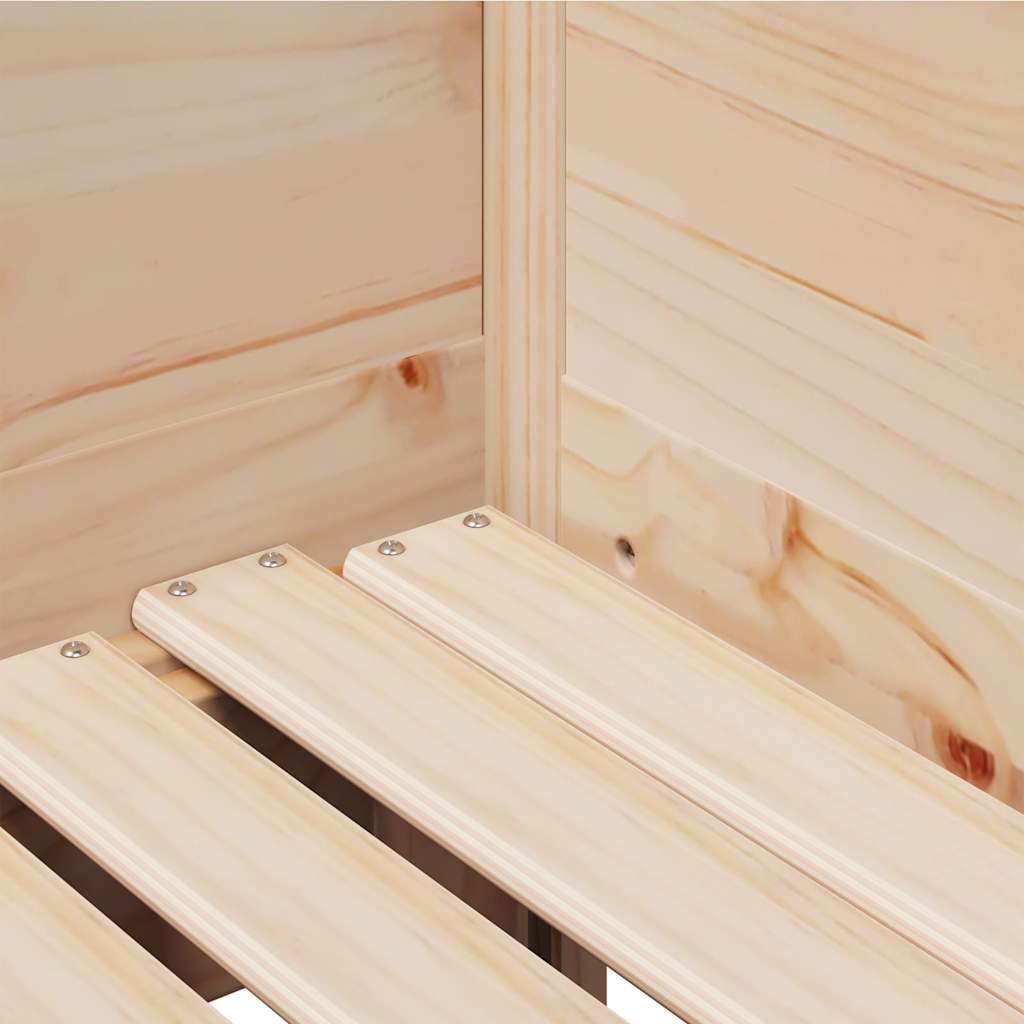 Uttrekkbar dagseng med skuffer uten madrass 90x190 cm