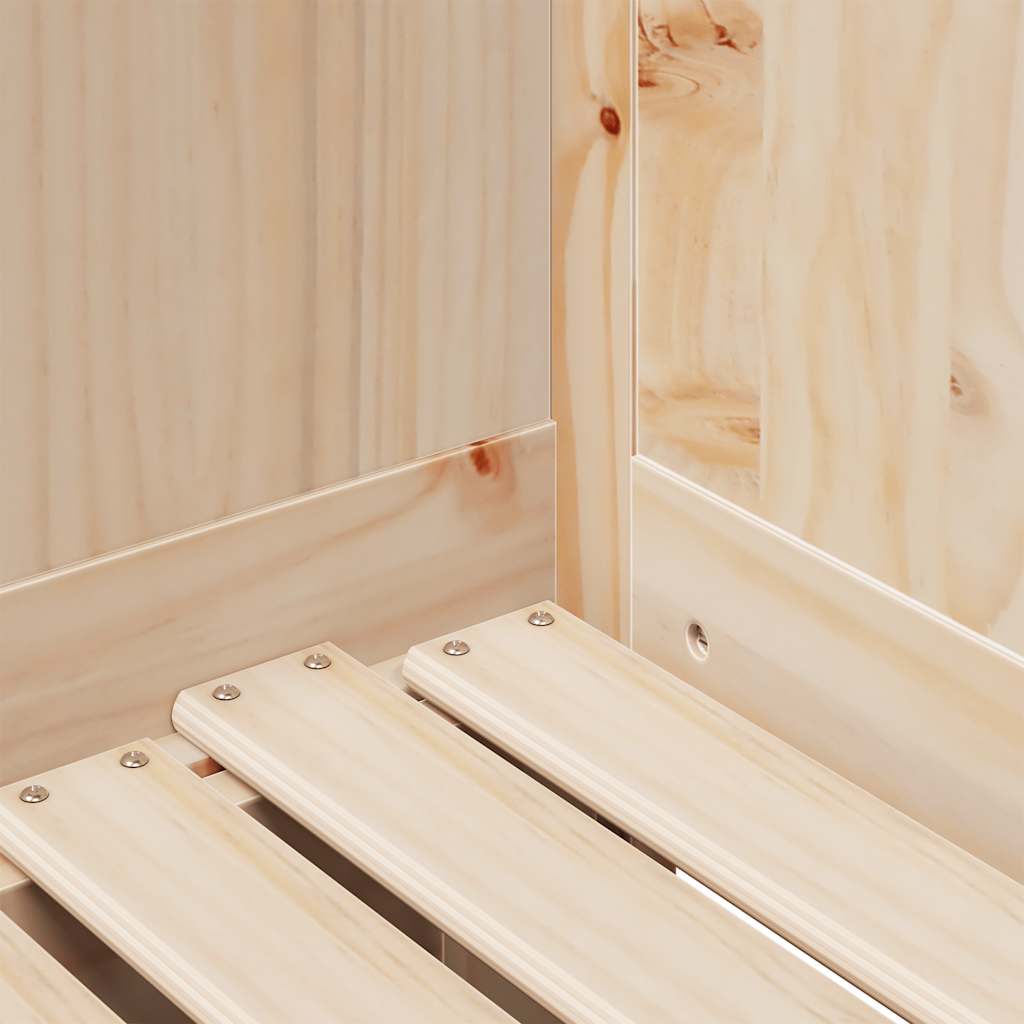 Uttrekkbar dagseng med skuffer uten madrass 80x200 cm