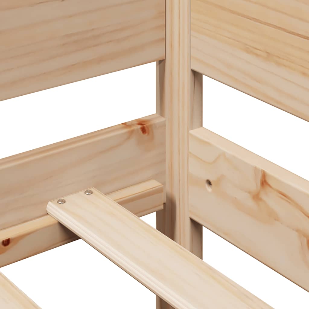 Uttrekkbar dagseng med skuffer uten madrass 90x190 cm