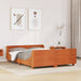 Sengeramme uten madrass brun 135x190 cm heltre furu