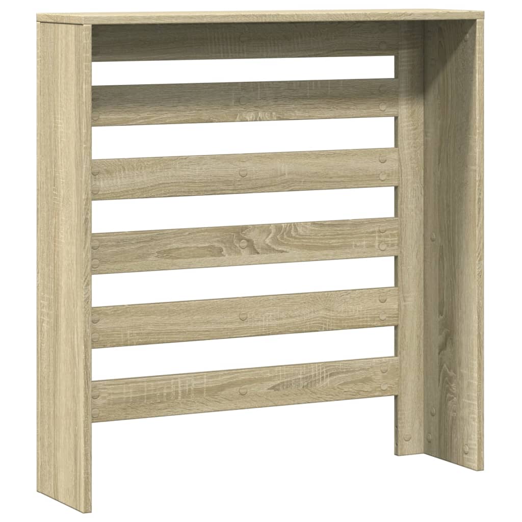 Radiatordeksel sonoma eik 78x20x82 cm konstruert tre