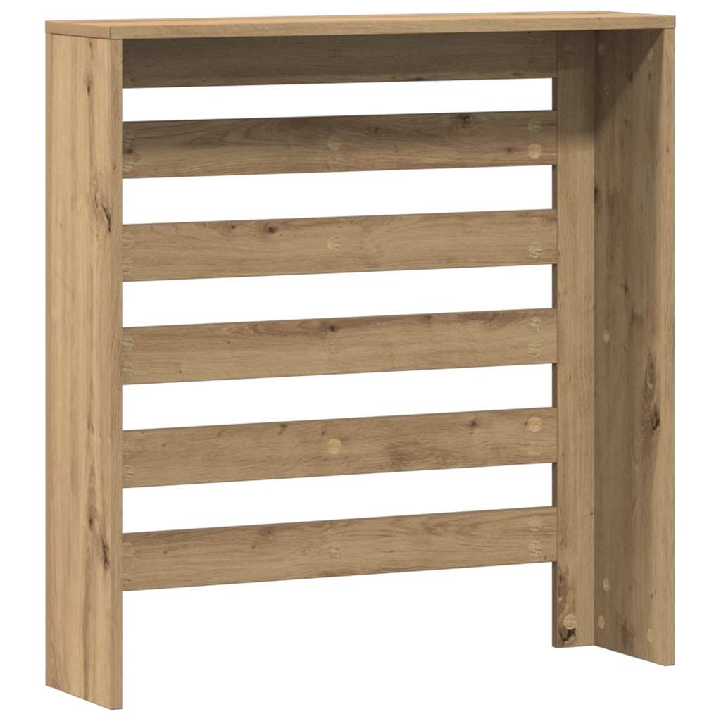 Radiatordeksel artisan eik 78x20x82 cm konstruert tre