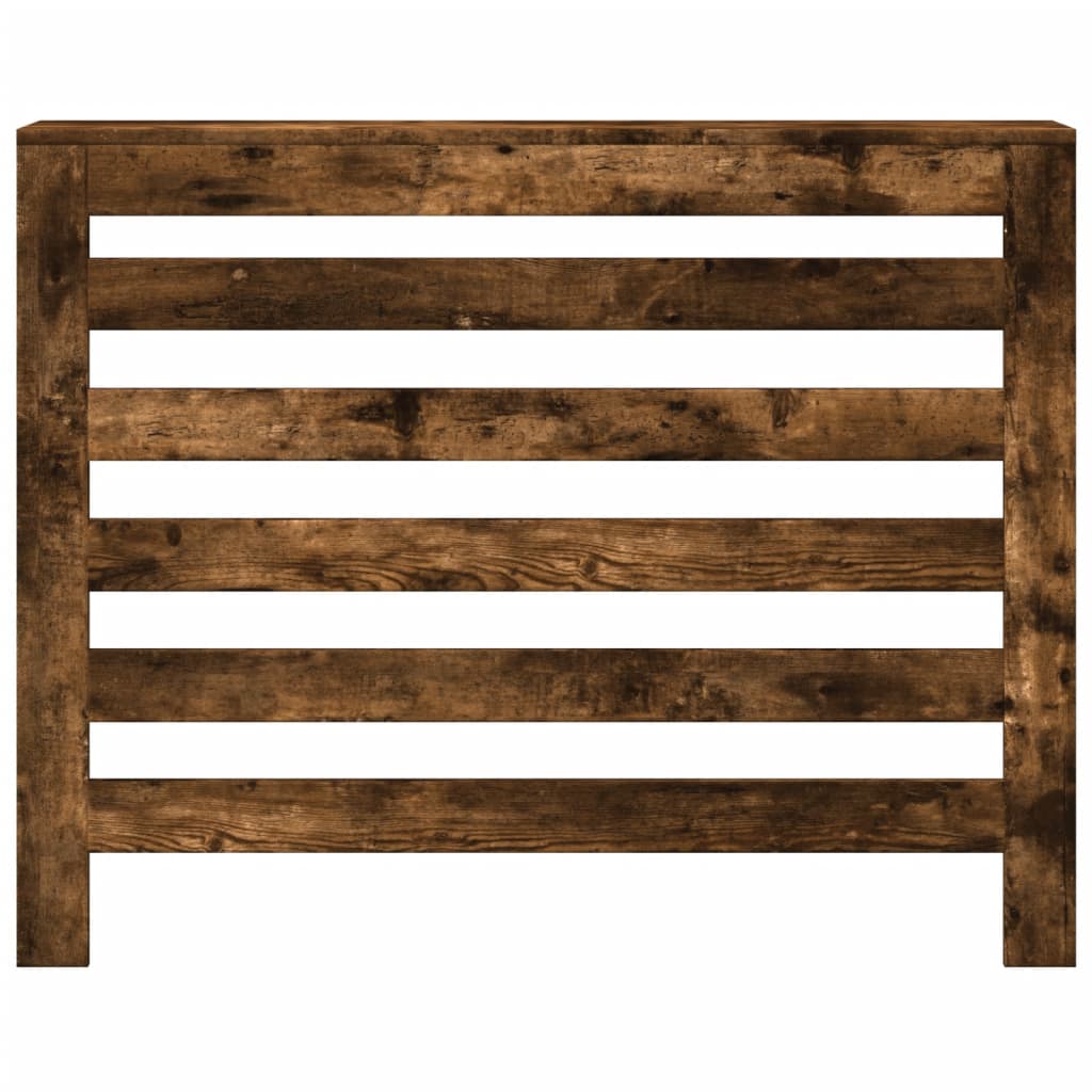 Radiatordeksel røkt eik 104x20x82 cm konstruert tre