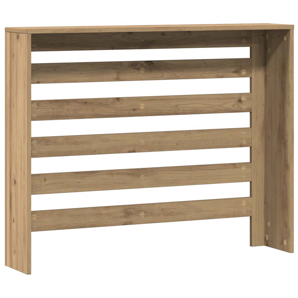 Radiatordeksel artisan eik 104x20x82 cm konstruert tre