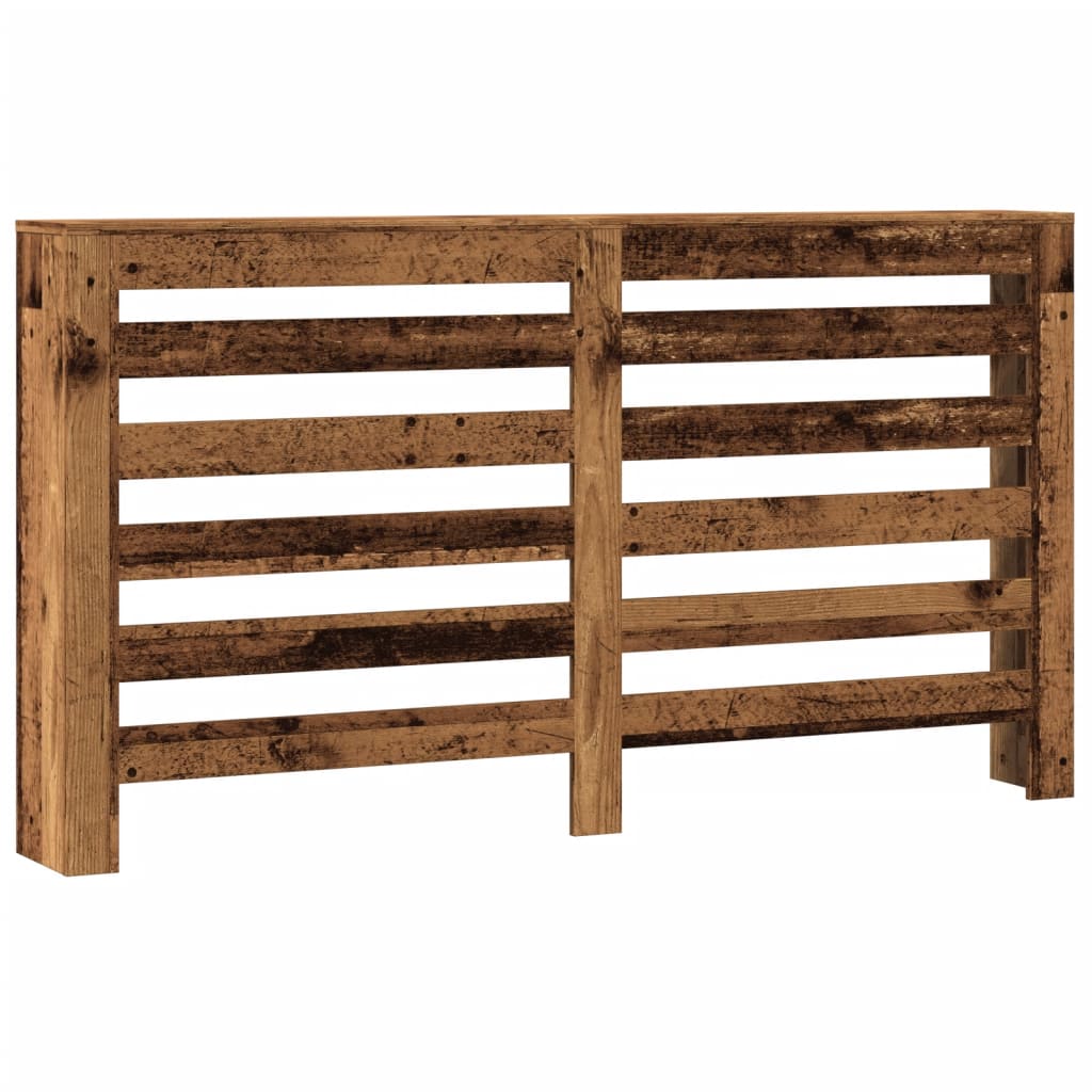 Radiatordeksel gammelt tre 149x20x82 cm konstruert tre