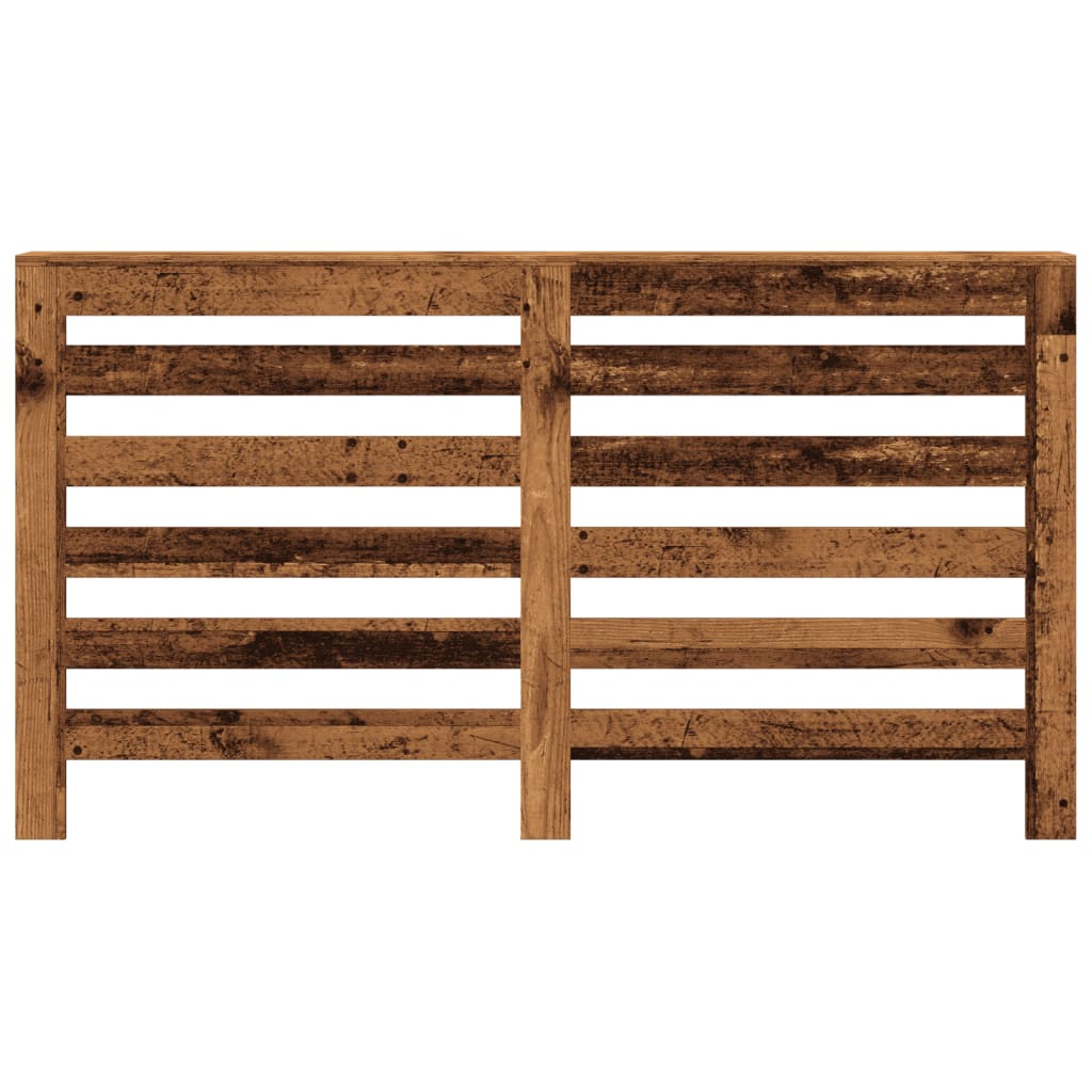 Radiatordeksel gammelt tre 149x20x82 cm konstruert tre