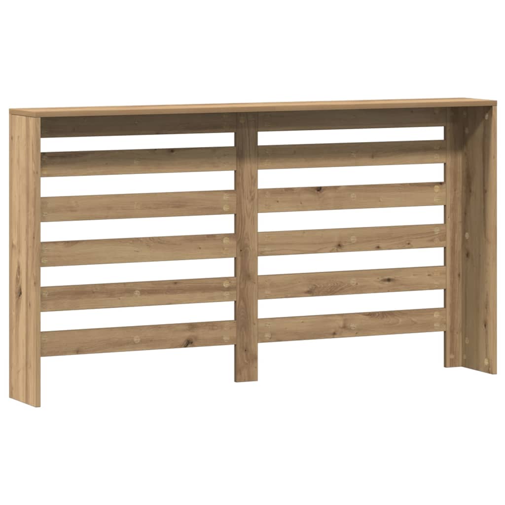 Radiatordeksel artisan eik 149x20x82 cm konstruert tre