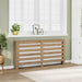 Radiatordeksel artisan eik 149x20x82 cm konstruert tre
