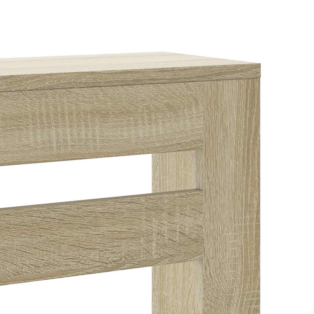 Radiatordeksel sonoma eik 175x20x82 cm konstruert tre
