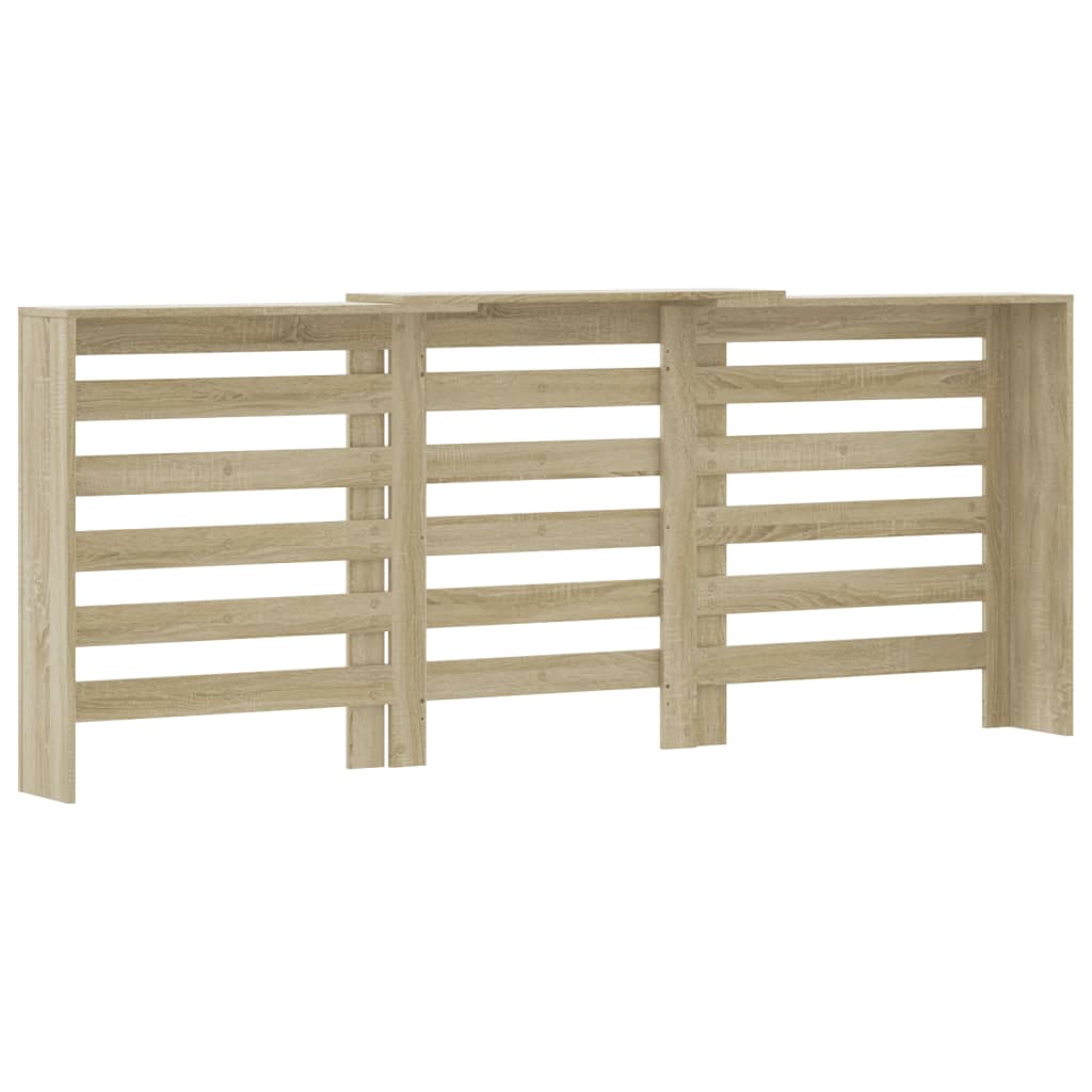Radiatordeksel sonoma eik 205x21,5x83,5 cm konstruert tre