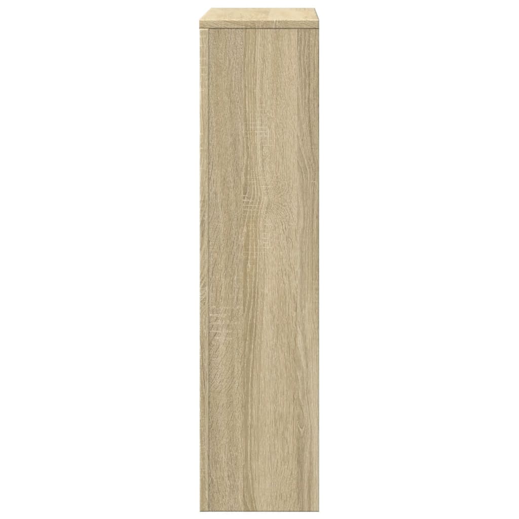 Radiatordeksel sonoma eik 78x20x82 cm konstruert tre
