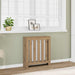 Radiatordeksel artisan eik 78x20x82 cm konstruert tre