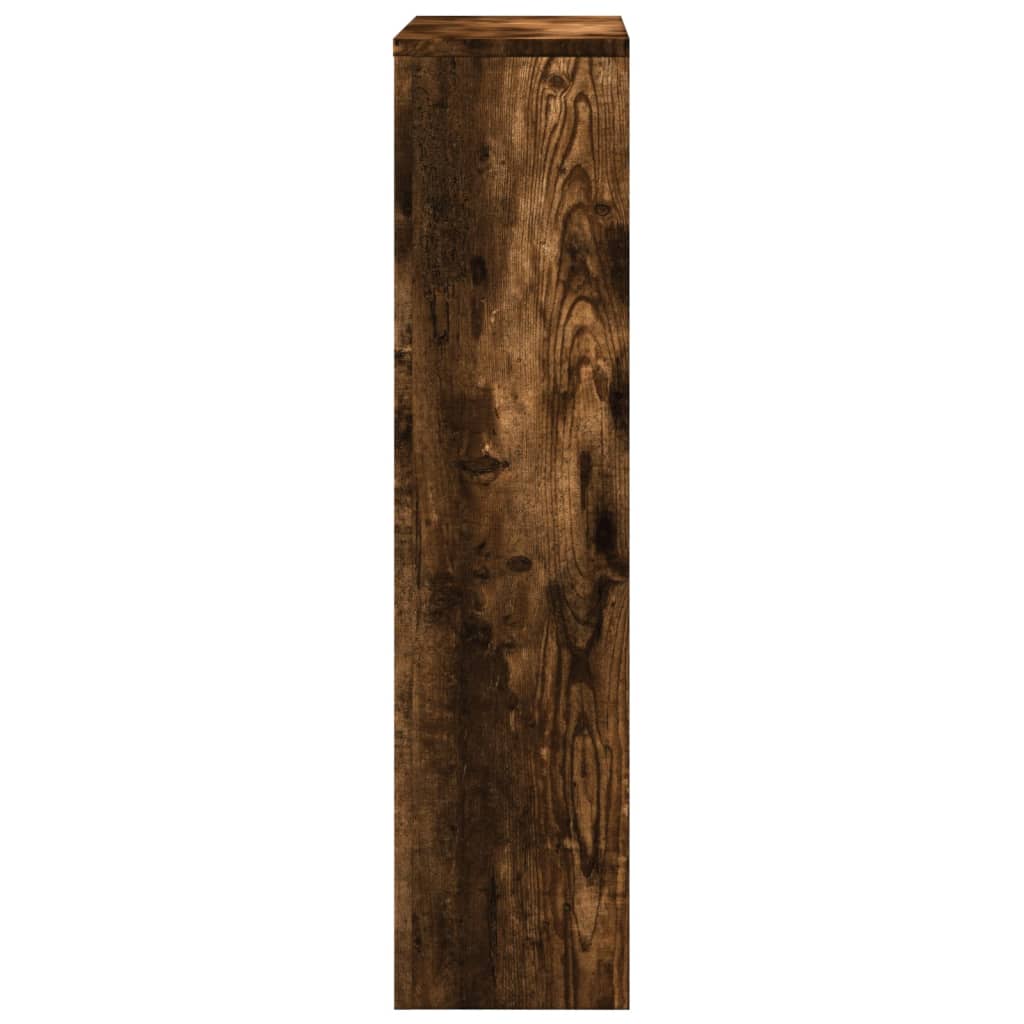 Radiatordeksel røkt eik 104x20x82 cm konstruert tre