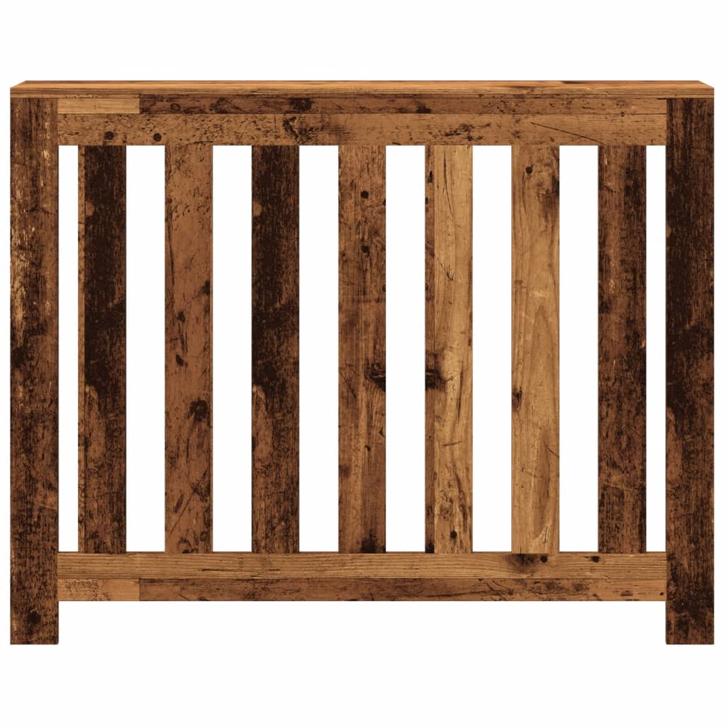 Radiatordeksel gammelt tre 104x20x82 cm konstruert tre
