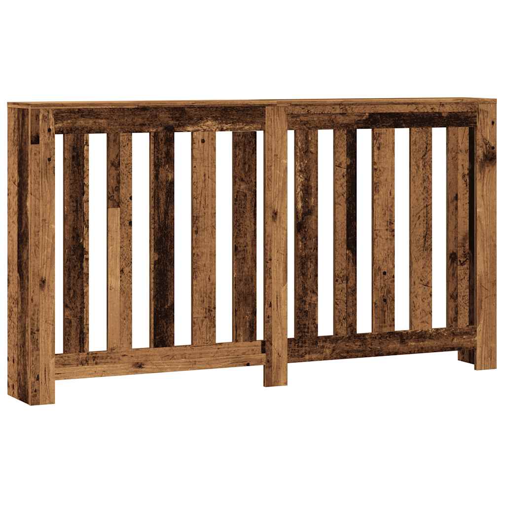 Radiatordeksel gammelt tre 149x20x82 cm konstruert tre