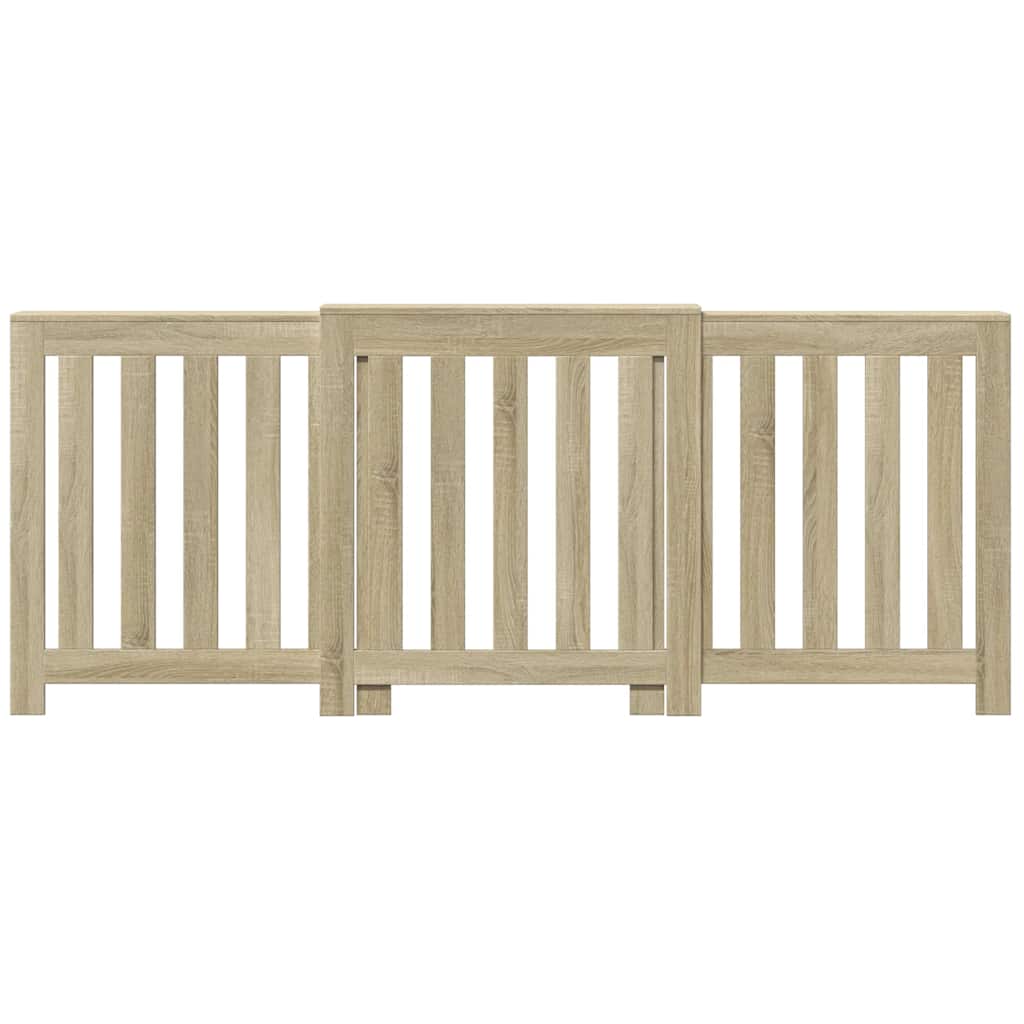 Radiatordeksel sonoma eik 205x21,5x83,5 cm konstruert tre