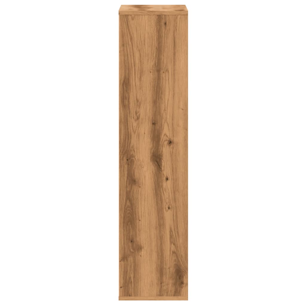 Bokhylle artisan eik 50x25x105 cm konstruert tre