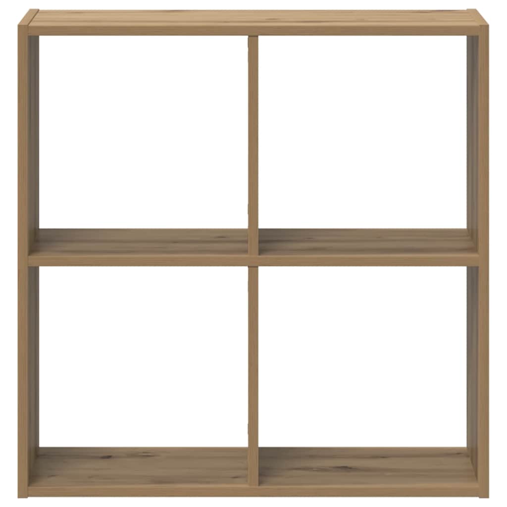 Bokhylle artisan eik 68,5x32x68,5 cm konstruert tre