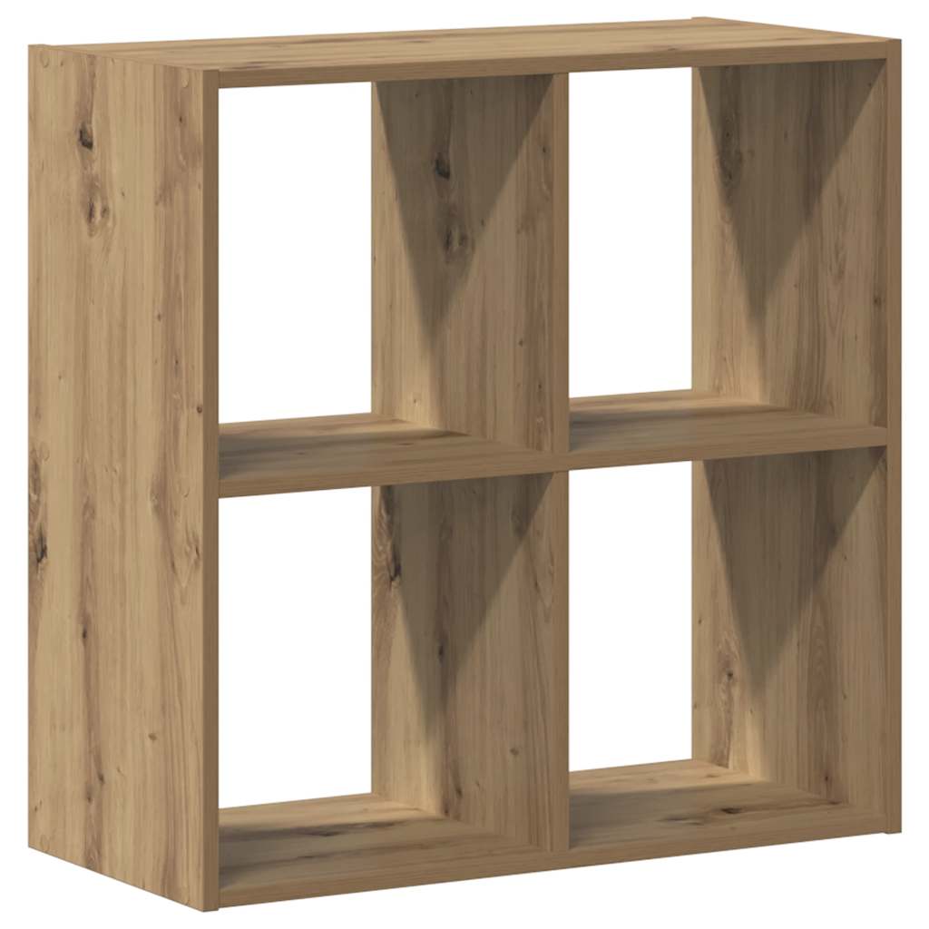Bokhylle artisan eik 68,5x32x68,5 cm konstruert tre