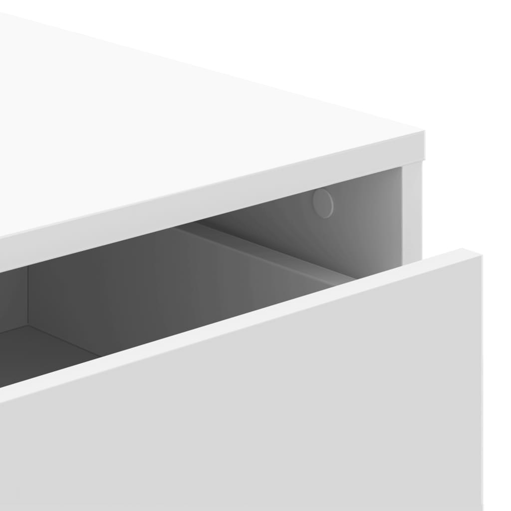 Kommode hvit 40x41x58 cm konstruert tre