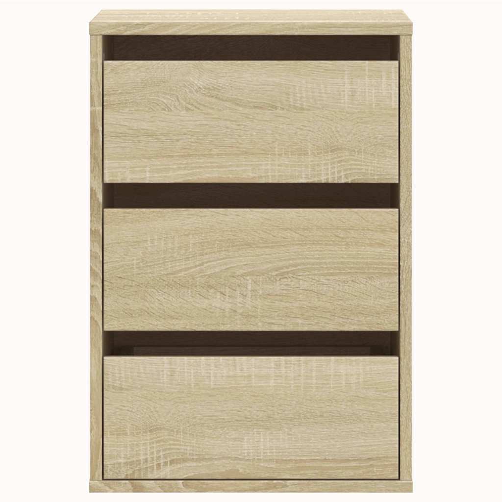 Kommode sonoma eik 40x41x58 cm konstruert tre