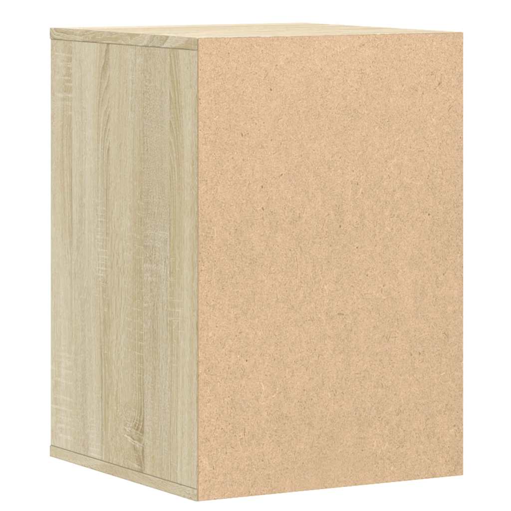 Kommode sonoma eik 40x41x58 cm konstruert tre