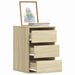 Kommode sonoma eik 40x41x58 cm konstruert tre