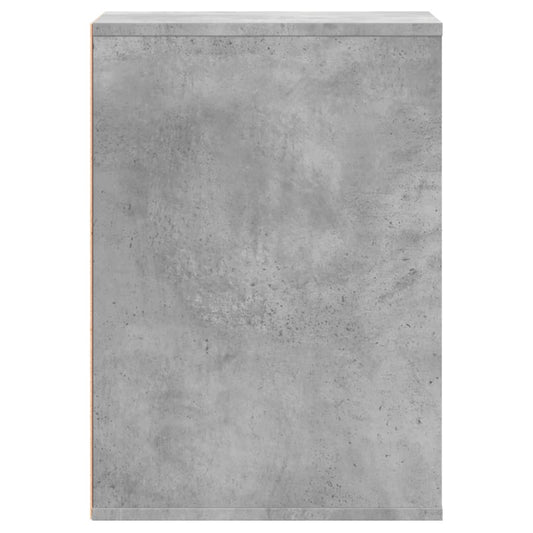 Kommode betonggrå 40x41x58 cm konstruert tre