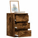Kommode røkt eik 40x41x58 cm konstruert tre