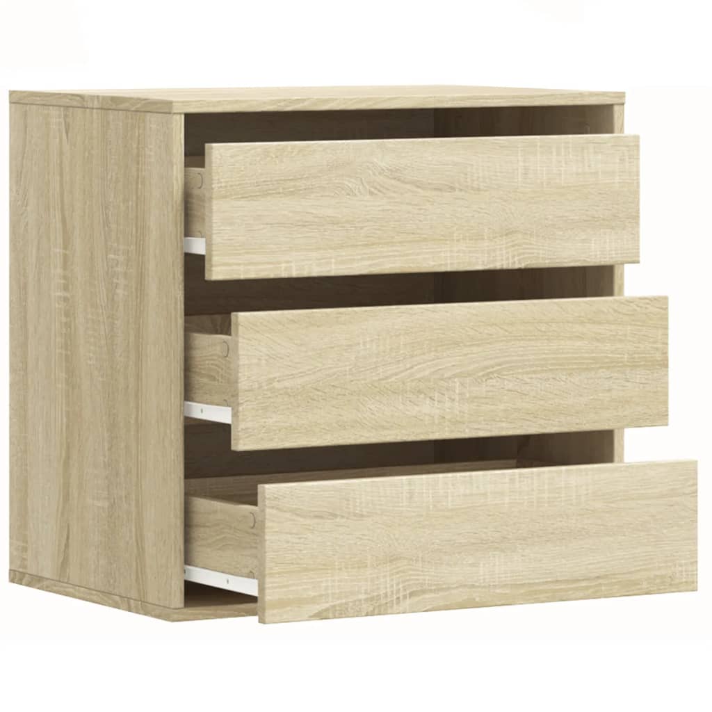 Kommode sonoma eik 60x41x58 cm konstruert tre