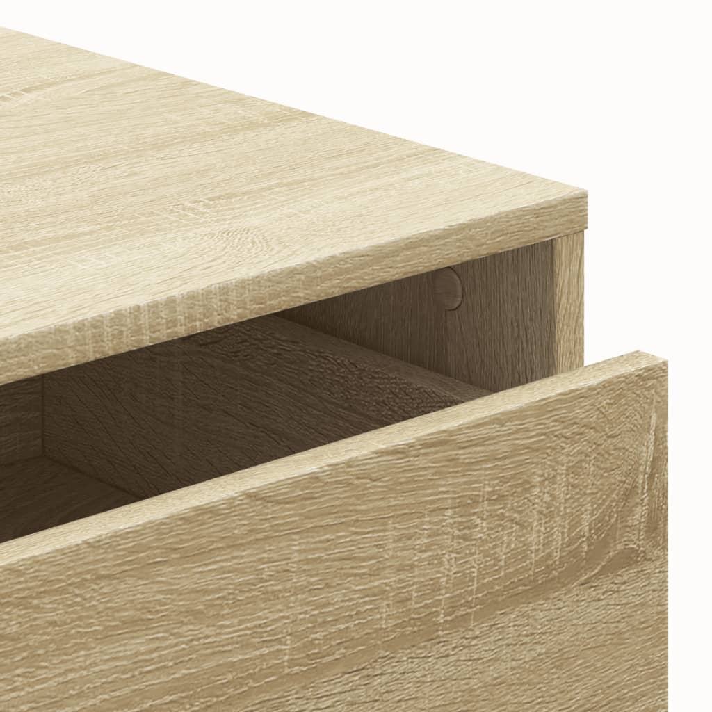 Kommode sonoma eik 60x41x58 cm konstruert tre