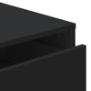 Kommode svart 40x41x76 cm konstruert tre