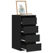 Kommode svart 40x41x76 cm konstruert tre