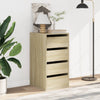 Kommode sonoma eik 40x41x76 cm konstruert tre