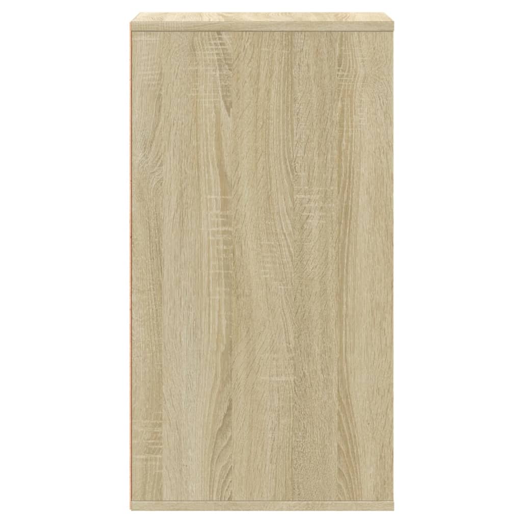 Kommode sonoma eik 40x41x76 cm konstruert tre