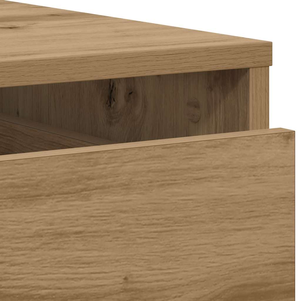 Kommode artisan eik 40x41x76 cm konstruert tre