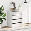 Kommode hvit 60x41x76 cm konstruert tre