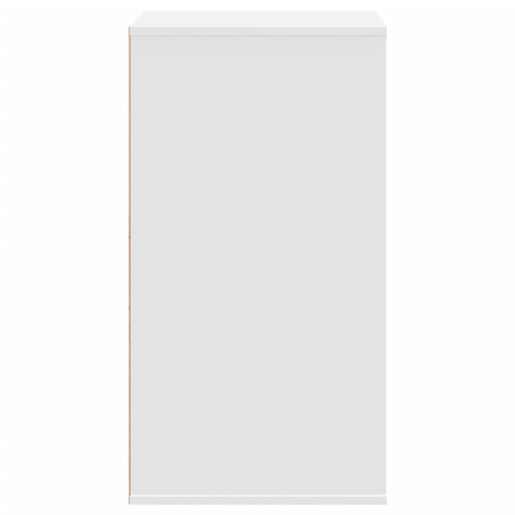 Kommode hvit 60x41x76 cm konstruert tre
