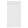 Plantestativer 2 stk hvit 10x10x18 cm konstruert tre