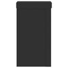 Plantestativer 2 stk svart 10x10x18 cm konstruert tre