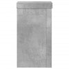 Plantestativer 2 stk betonggrå 10x10x18 cm konstruert tre